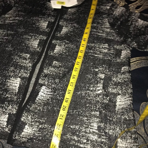 Eileen Fisher Fine Organic Linen Crepe Knit BLACK BONE Cardigan Large $298 NWT - Picture 7 of 7